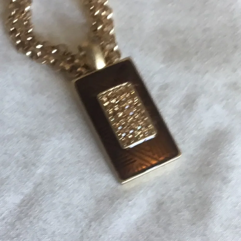 $10 ea or 3/$20. Champagne Crystal Pendant